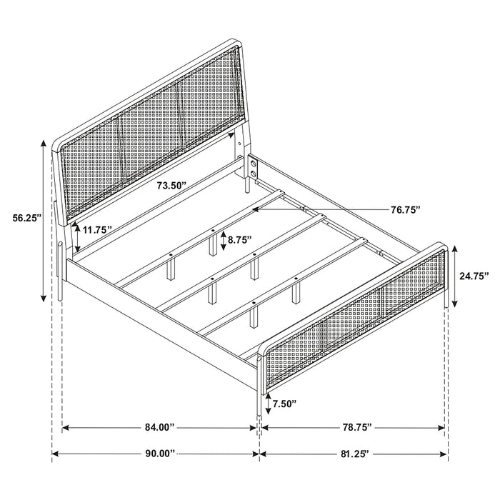 Arini Panel Bed