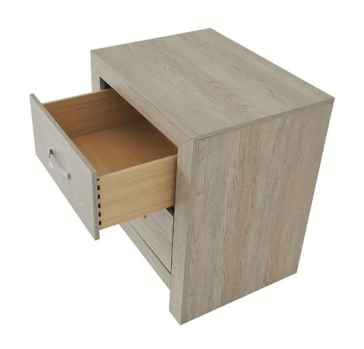 Jaylen 2 Drawer Nightstand In Gray