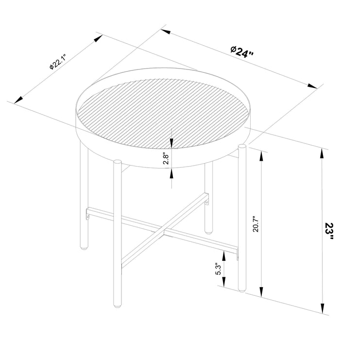 Ozella End Side Tables