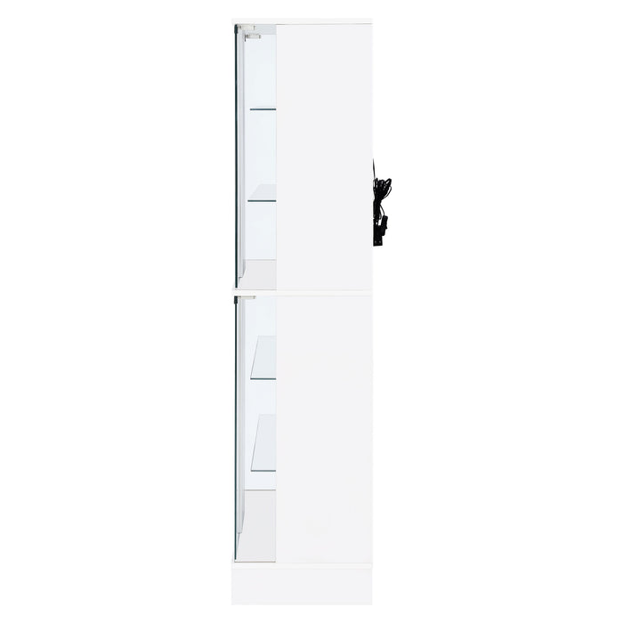 Cabra Curio Cabinet with LED Lighting