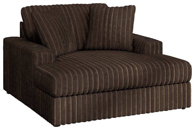 Midnight-Madness Oversized Chaise