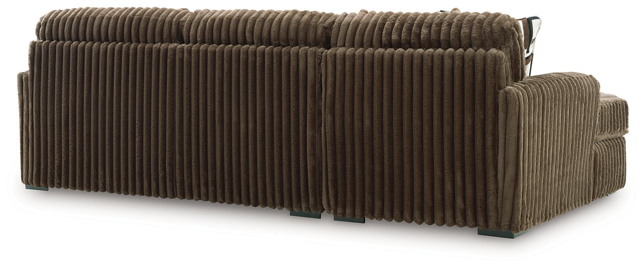 Midnight-Madness Sectional Sofa with Chaise