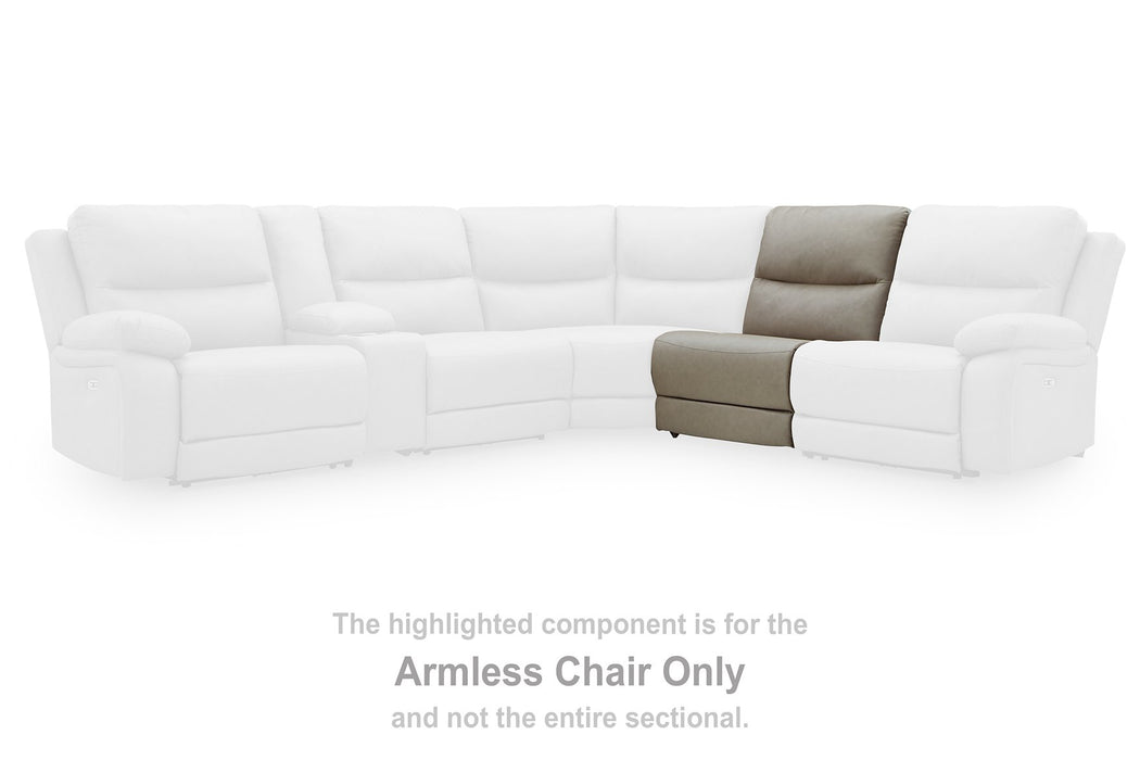 Narwhal Place Reclining Sectional with Storage Console