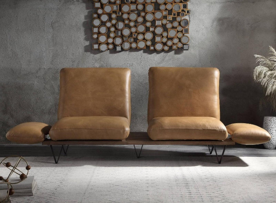 Acme Narech Sofa in Nutmeg 55065