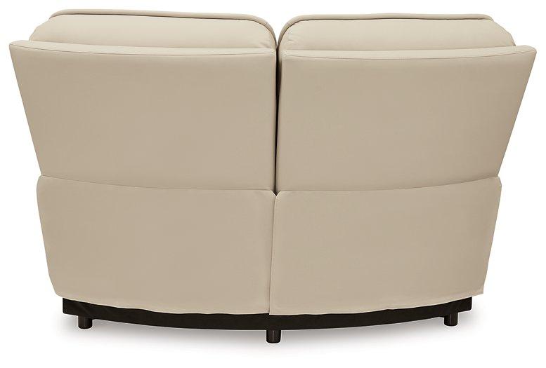 Double Deal Reclining Sectional with 2 Consoles