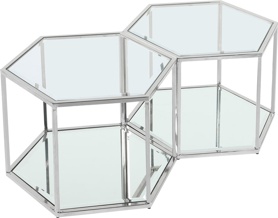 Sei Chrome Coffee Table
