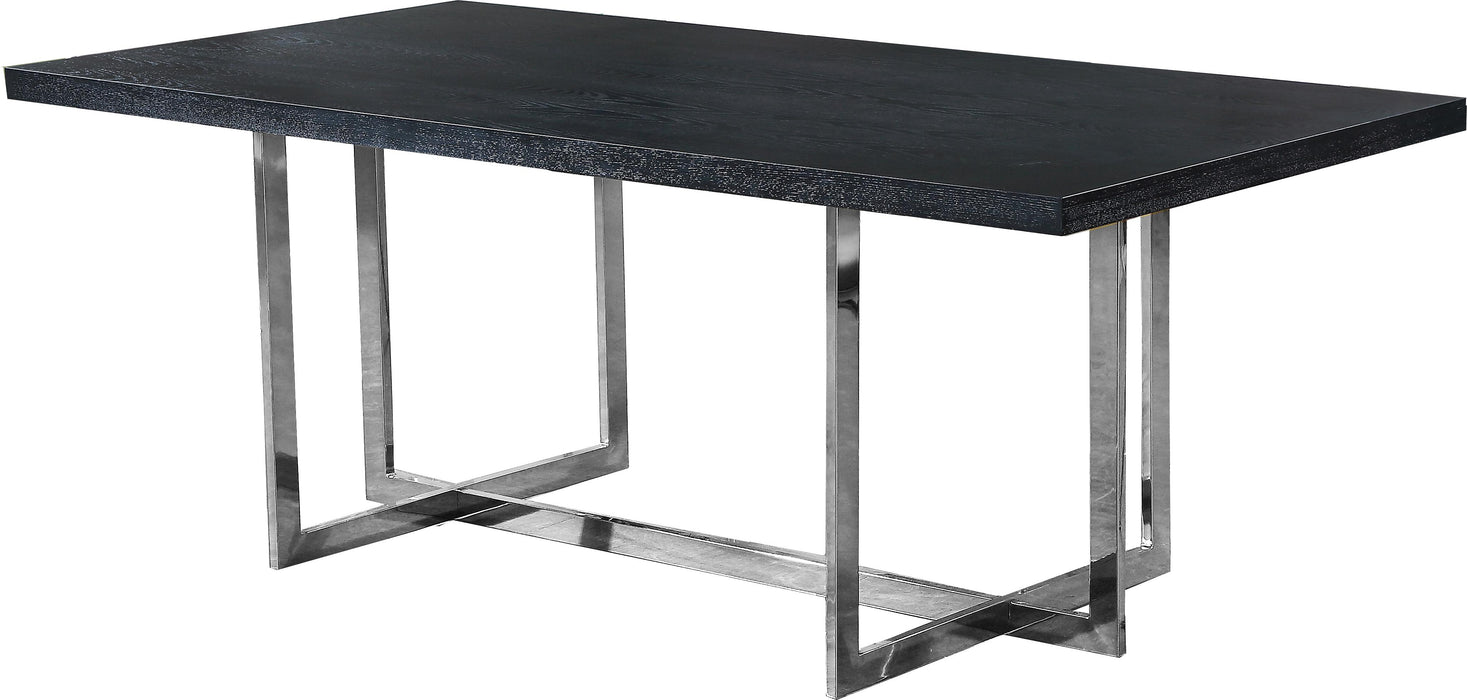 Elle Chrome Dining Table