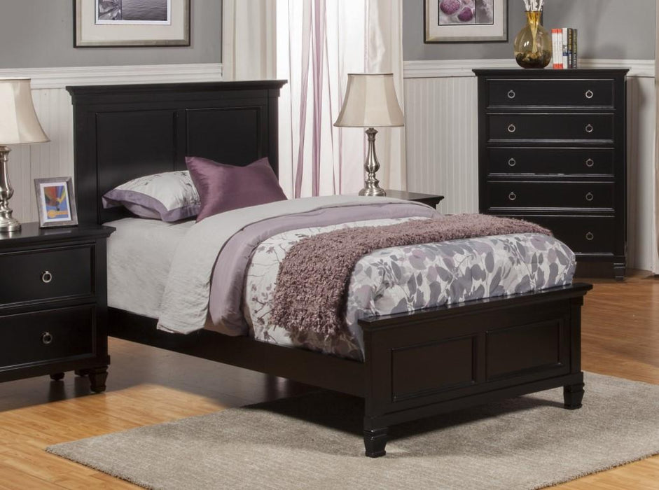 New Classic Furniture Tamarack Twin Bed in Black