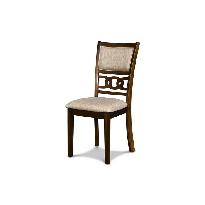 GIA ROUND DINING 5 PC SET - CHERRY