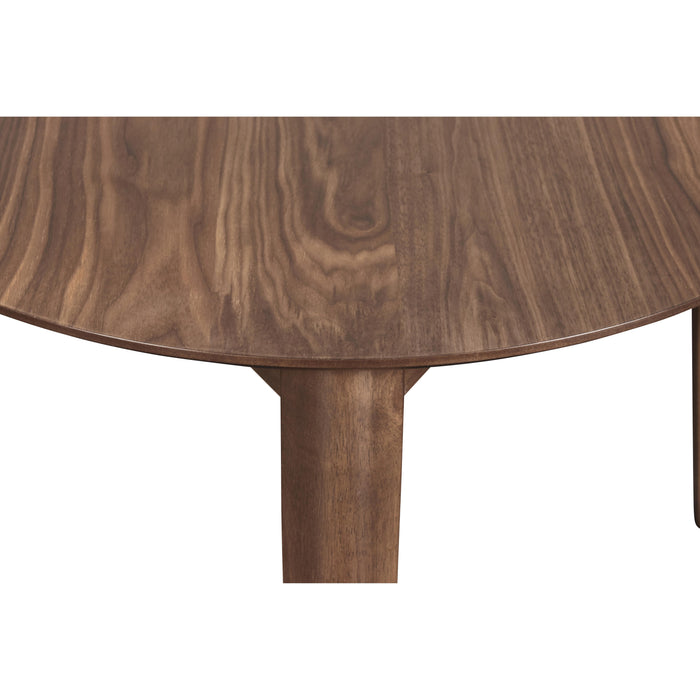 OSCAR CORNER TABLE - WALNUT