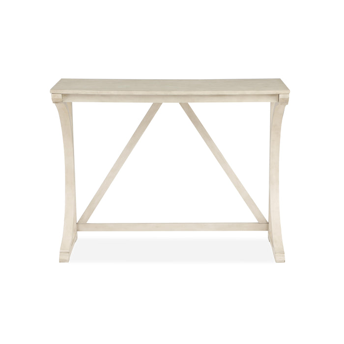 BELLA COUNTER TABLE & 2 STOOLS -2 TONE BISQUE