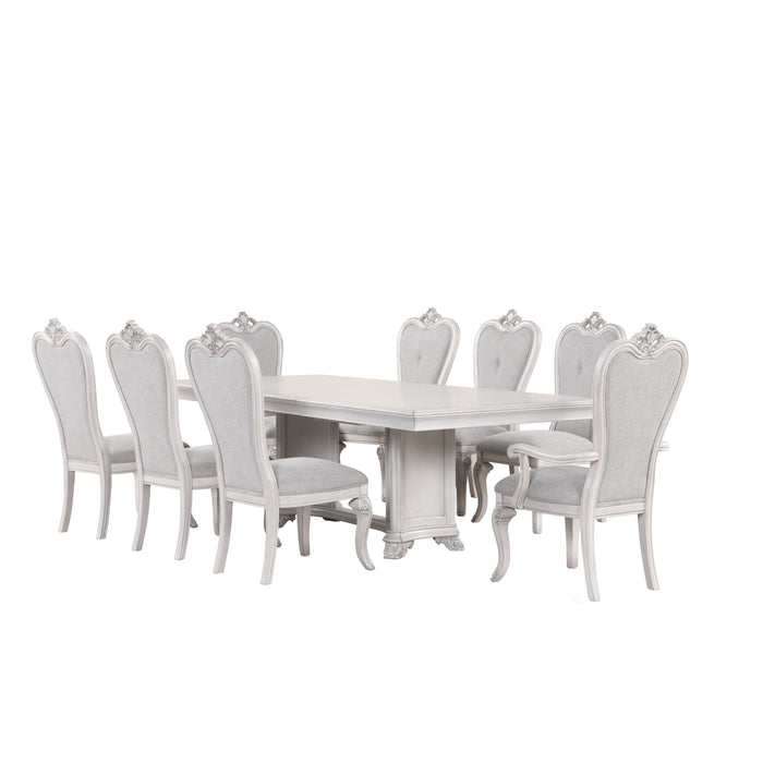 CAMBRIA HILLS SIDE CHAIR-MIST GRAY (2 PER CARTON)