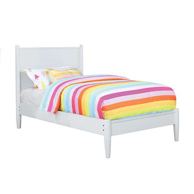 Lennart Bed Oak, Black, Gray, & White
