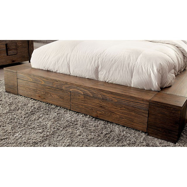 Janeiro Bed Brown & Grey