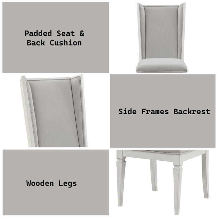 Upholstered Side Chair (Set-2)